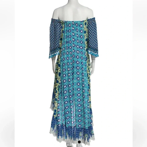 Rococo Sand silk dress size medium - Picture 8 of 8